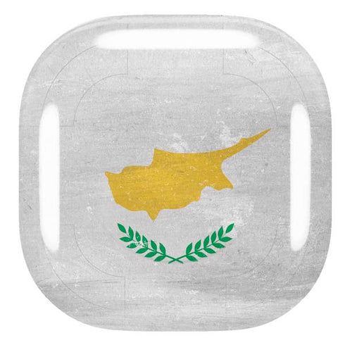 Cyprus Flag Distressed Galaxy Buds Pro Skin